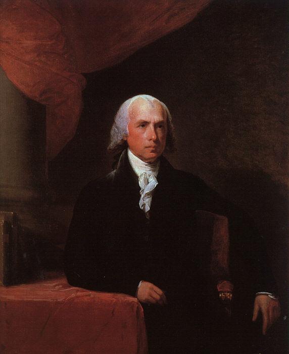 Gilbert Charles Stuart James Madison Sweden oil painting art